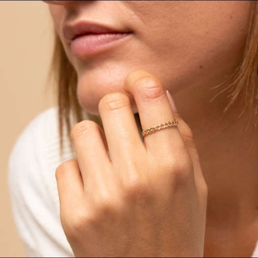 Mejuri chain ring